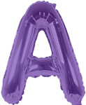 16" Balloon Letters - Purple - Party America