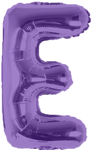 16" Balloon Letters - Purple - Party America