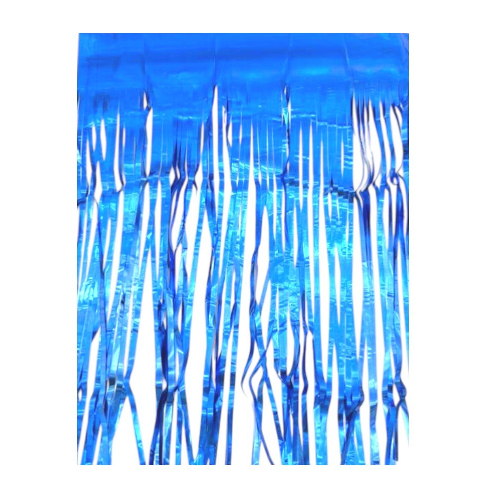 Straight Foil Door Curtains - QBC