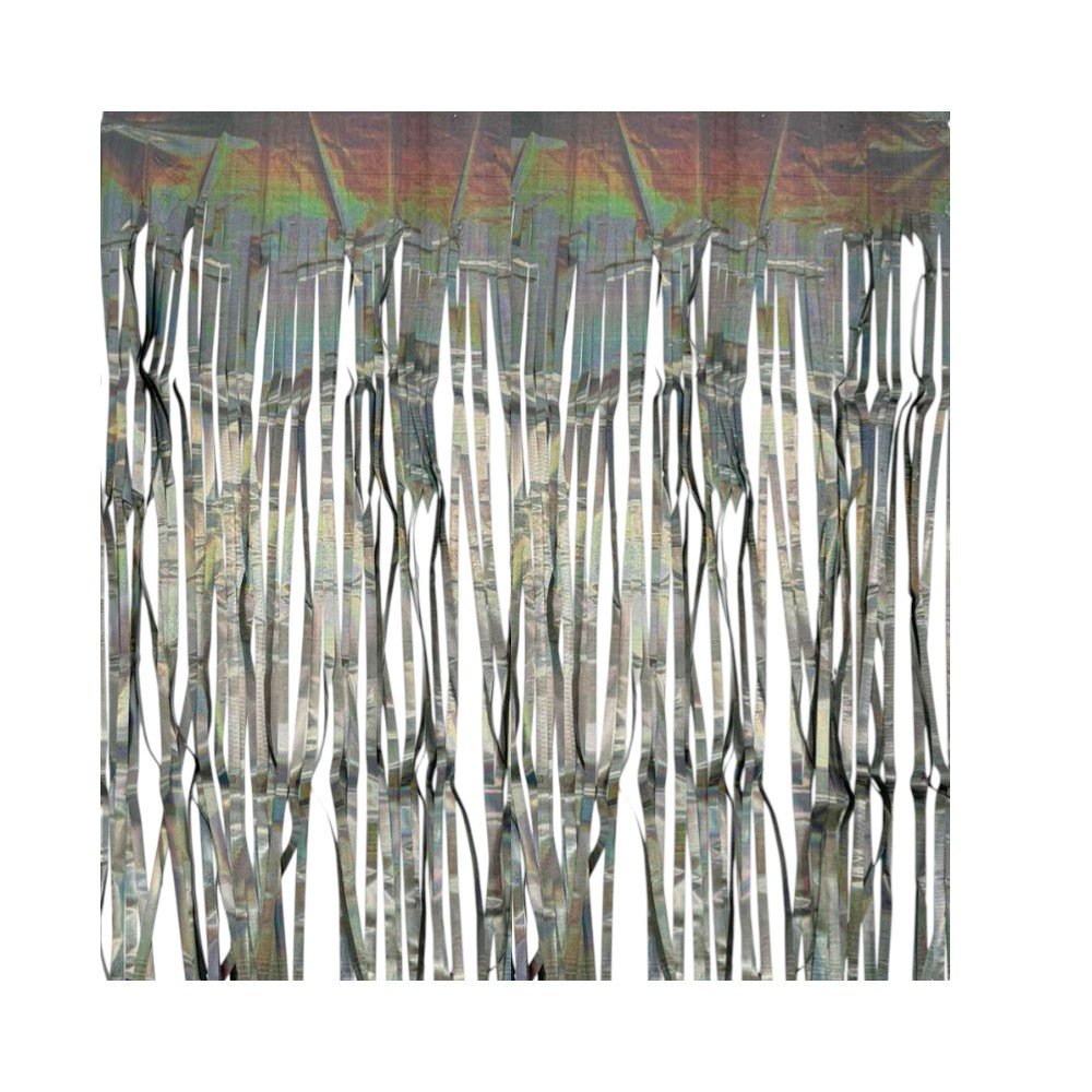 Straight Foil Door Curtains - QBC