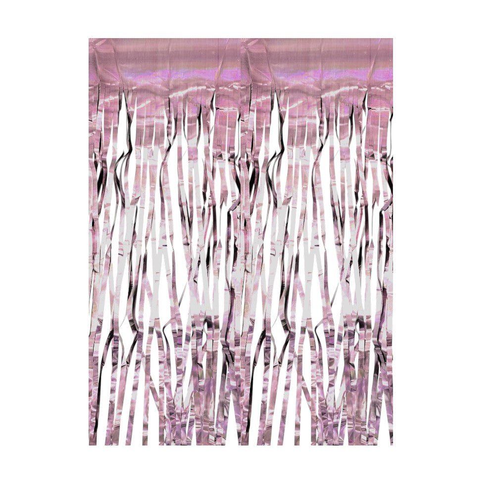 Straight Foil Door Curtains - QBC