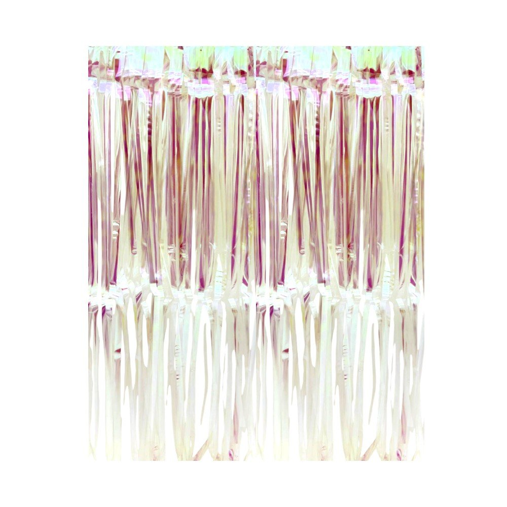 Straight Foil Door Curtains - QBC