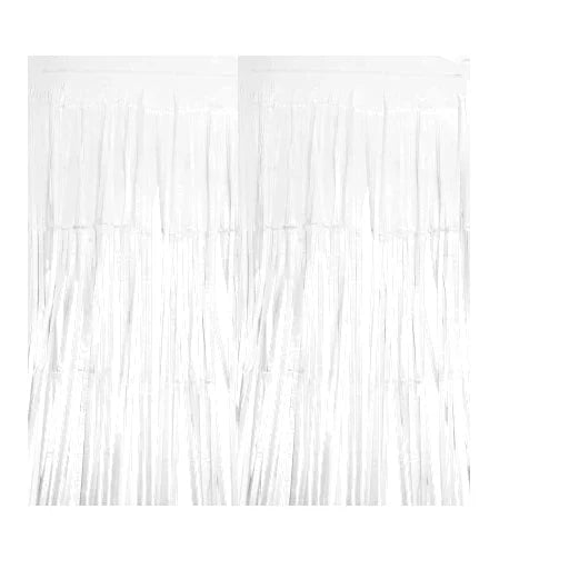 Straight Foil Door Curtains - QBC