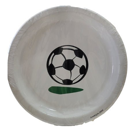 Team Sports Soccer 9in Plates 8ct