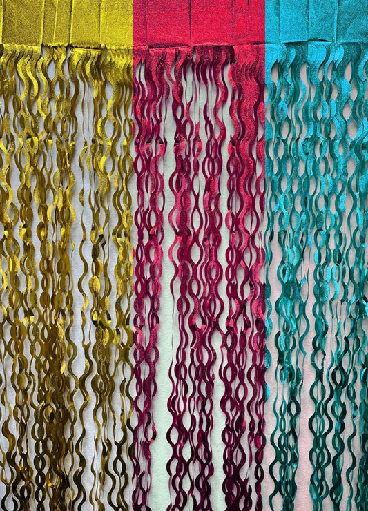 Wave Foil Door Curtains - QBC